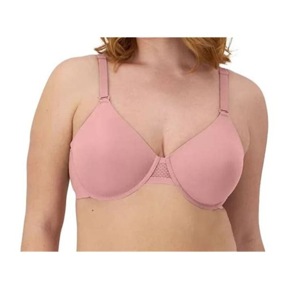 Bali Ultimate Smoothing Lightweight T-Shirt Underwire Bra DF4481 Size 38D NWT